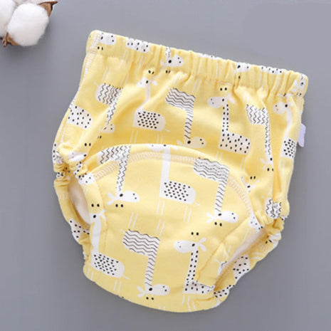 Slip/culotte d'entrainement réutilisable Petit Moussaillon pour l'apprentissage de la propreté motif giraf