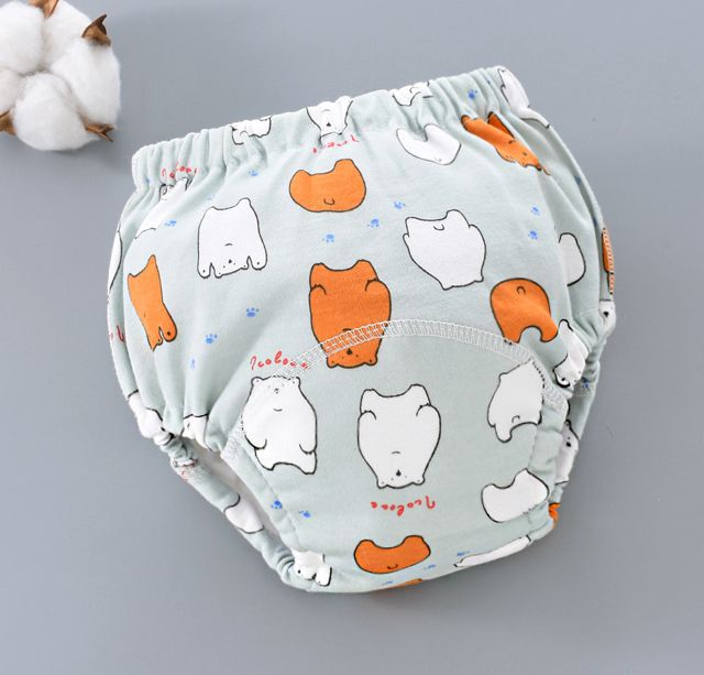 Slip/culotte d'entrainement Petit Moussaillon™ pour l'apprentissage de la propreté ours orange