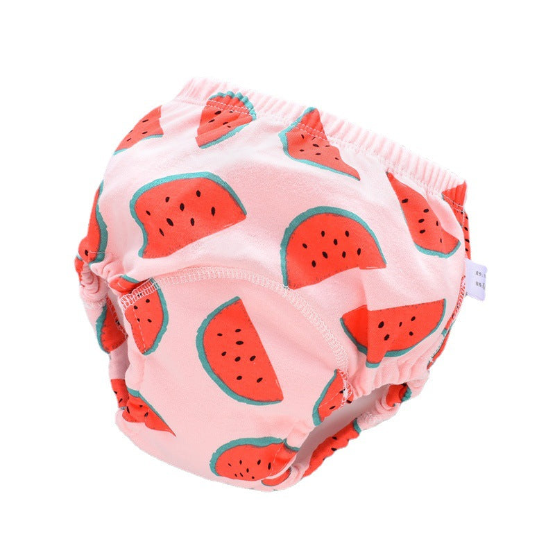 Slip/culotte d'entrainement réutilisable Petit Moussaillon™ pour l'apprentissage de la propreté motifs pastèque