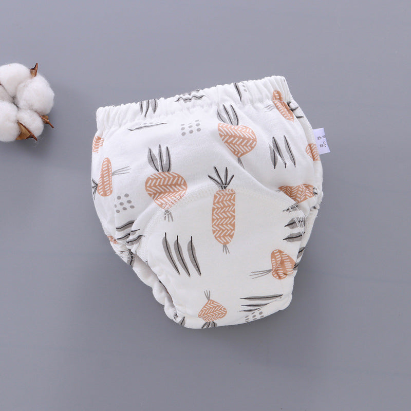 Slip/culotte d'entrainement réutilisable Petit Moussaillon™ pour l'apprentissage de la propreté motifs radis
