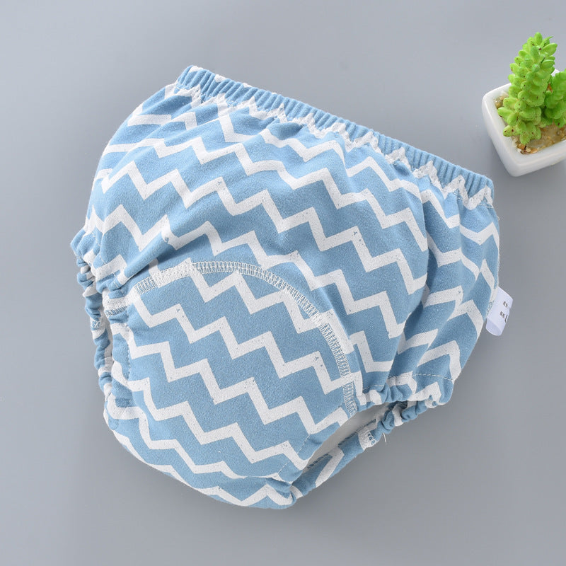 Slip/culotte d'entrainement réutilisable Petit Moussaillon™ pour l'apprentissage de la propreté motifs zigzag