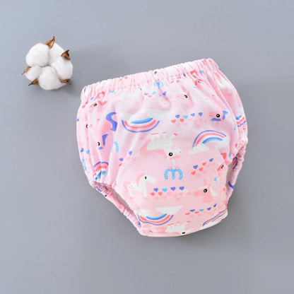 Slip / culotte d'entrainement réutilisable Petit Moussaillon pour l'apprentissage de la propreté motif licorne