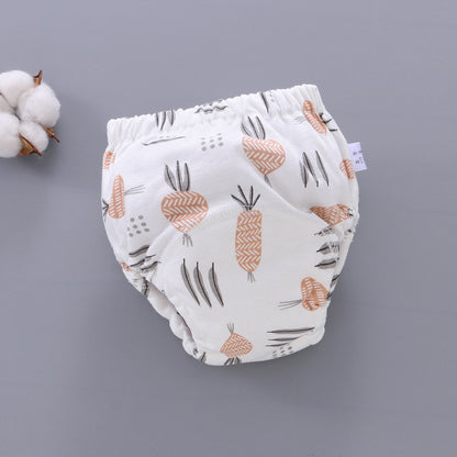Slip/culotte d'entrainement réutilisable Petit Moussaillon™ pour l'apprentissage de la propreté motifs radis
