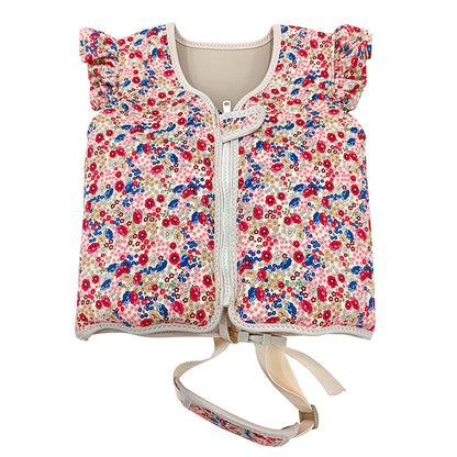 Gilet de flottaison avec sangle de sécurité petit moussaillon motif Bouquet liberty
